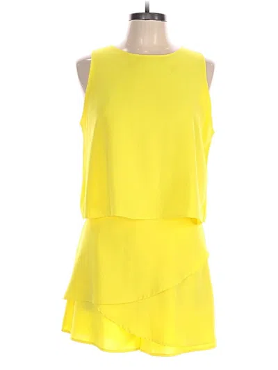 Pre-owned Unbranded Romper In Yellow
