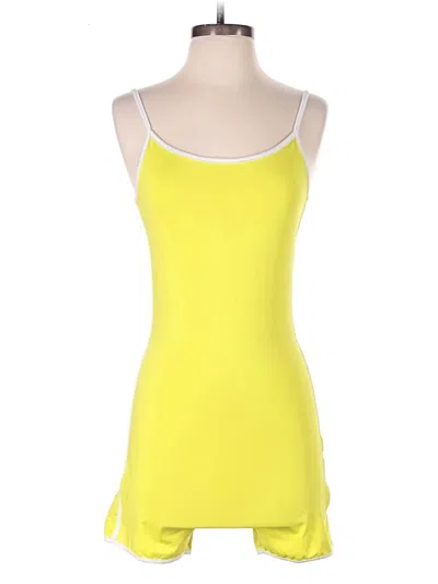 Pre-owned Unbranded Romper In Yellow