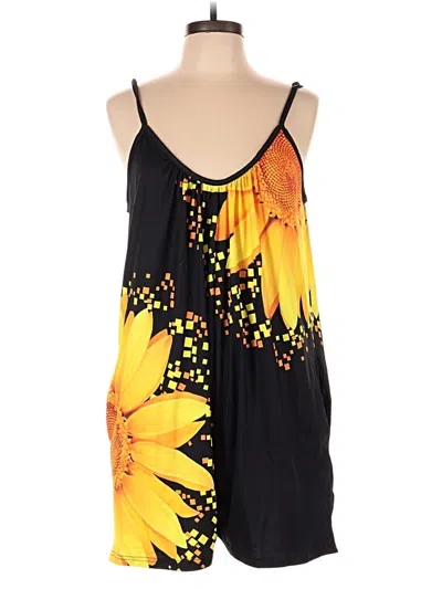 Pre-owned Unbranded Romper In Yellow