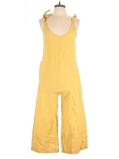 Pre-owned Unbranded Romper In Yellow