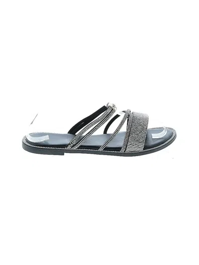 Pre-owned Unbranded Sandals In Black