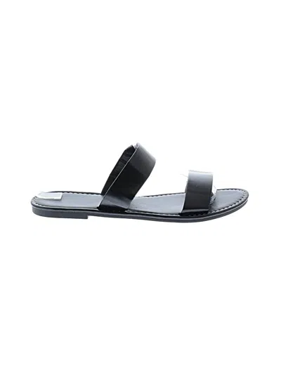 Pre-owned Unbranded Sandals In Black