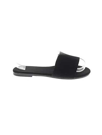 Pre-owned Unbranded Sandals In Black
