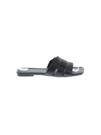 Pre-owned Unbranded Sandals In Black