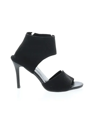 Pre-owned Unbranded Sandals In Black