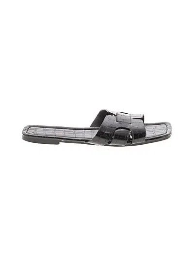 Pre-owned Unbranded Sandals In Black
