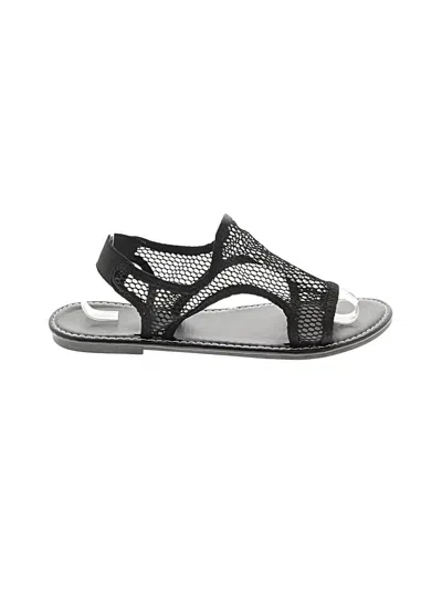 Pre-owned Unbranded Sandals In Black