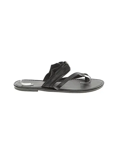 Pre-owned Unbranded Sandals In Black