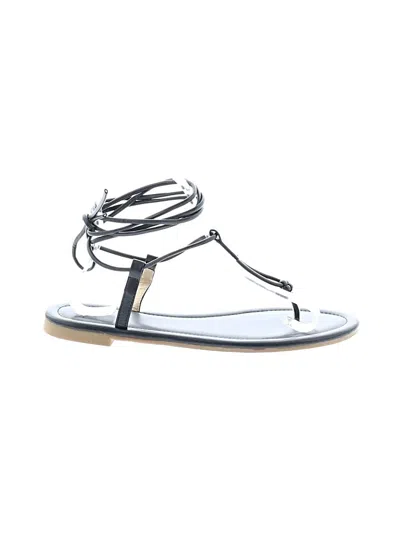 Pre-owned Unbranded Sandals In Black