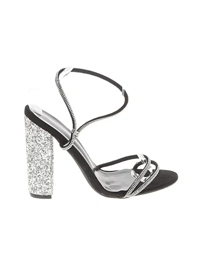 Pre-owned Unbranded Sandals In Black