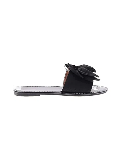 Pre-owned Unbranded Sandals In Black