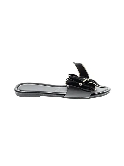 Pre-owned Unbranded Sandals In Black