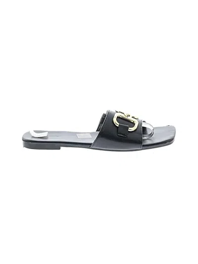 Pre-owned Unbranded Sandals In Black