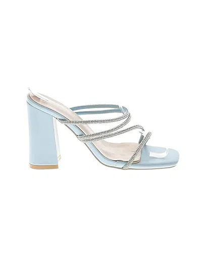 Pre-owned Unbranded Sandals In Blue