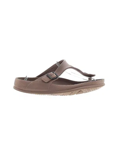 Pre-owned Unbranded Sandals In Brown