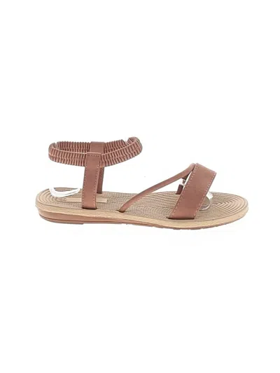 Pre-owned Unbranded Sandals In Brown