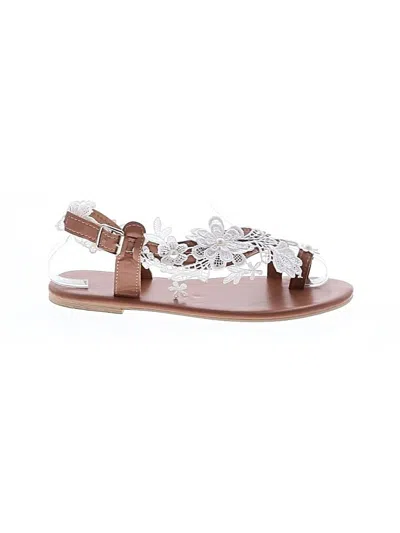 Pre-owned Unbranded Sandals In Brown