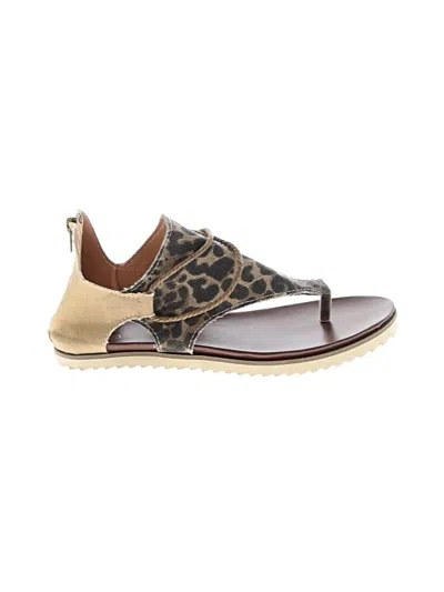 Pre-owned Unbranded Sandals In Brown