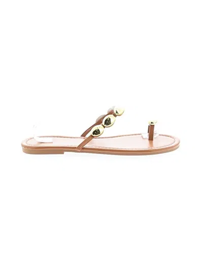 Pre-owned Unbranded Sandals In Gold