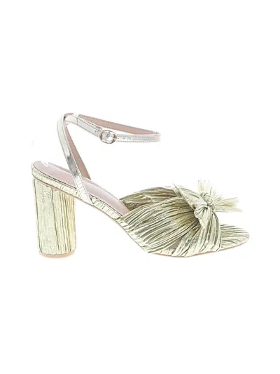Pre-owned Unbranded Sandals In Gold