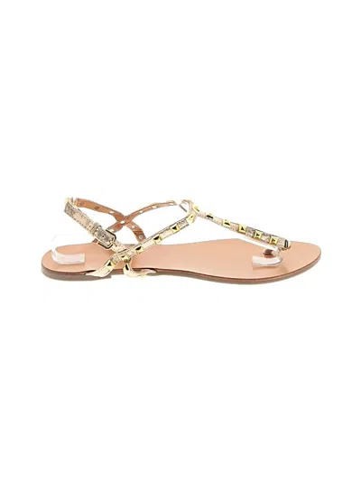 Pre-owned Unbranded Sandals In Gold