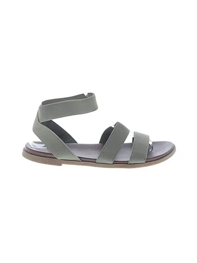 Pre-owned Unbranded Sandals In Green