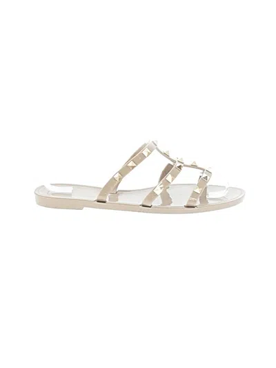 Pre-owned Unbranded Sandals In Ivory