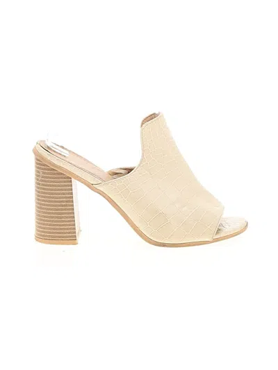 Pre-owned Unbranded Sandals In Ivory
