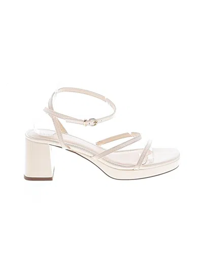 Pre-owned Unbranded Sandals In Ivory