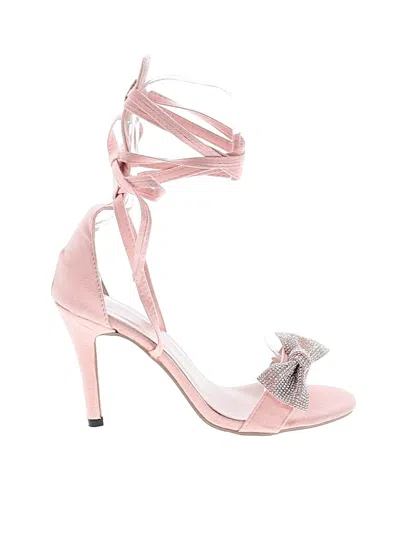 Pre-owned Unbranded Sandals In Pink