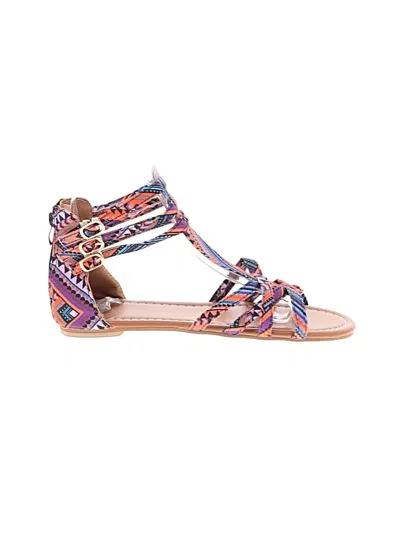 Pre-owned Unbranded Sandals In Purple