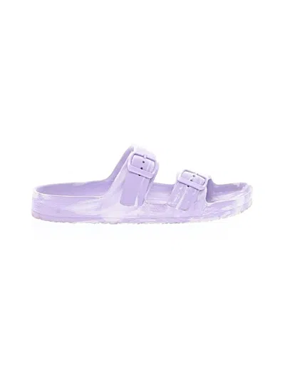 Pre-owned Unbranded Sandals In Purple