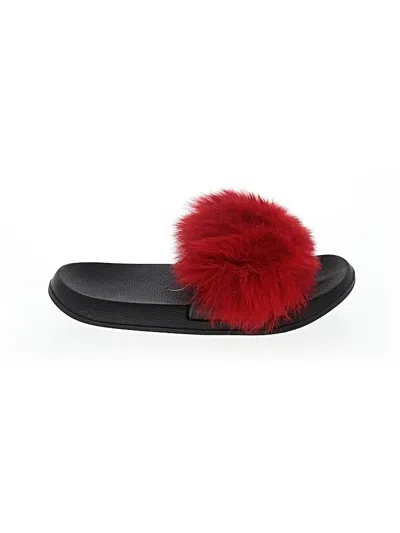 Pre-owned Unbranded Sandals In Red