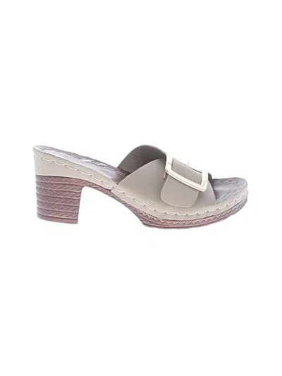 Pre-owned Unbranded Sandals In Tan