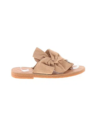 Pre-owned Unbranded Sandals In Tan
