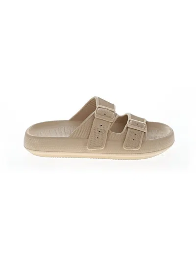 Pre-owned Unbranded Sandals In Tan