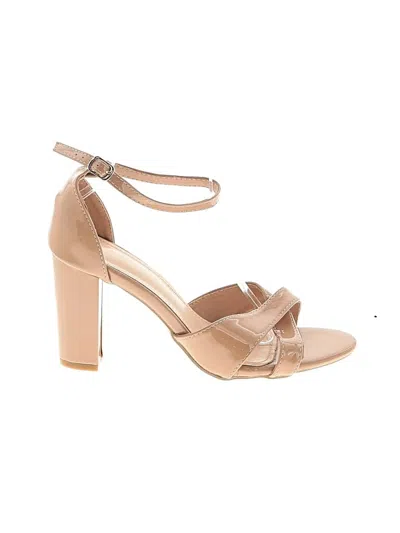 Pre-owned Unbranded Sandals In Tan