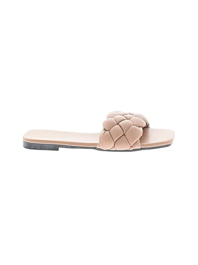 Pre-owned Unbranded Sandals In Tan