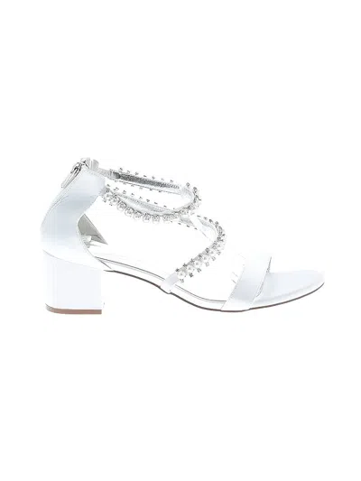 Pre-owned Unbranded Sandals In White