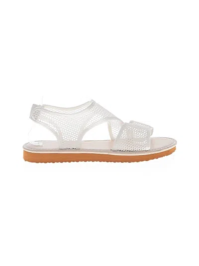 Pre-owned Unbranded Sandals In White