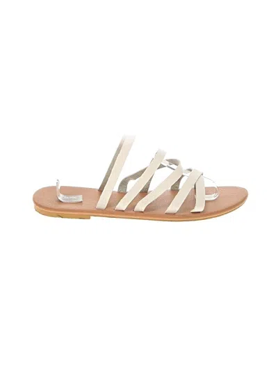 Pre-owned Unbranded Sandals In White