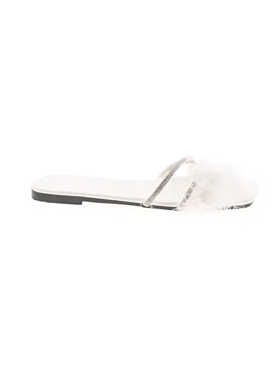 Pre-owned Unbranded Sandals In White