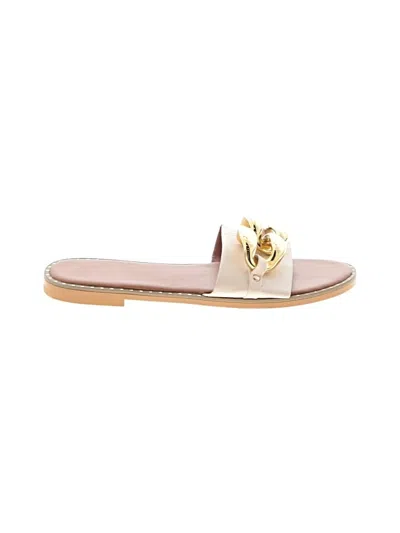 Pre-owned Unbranded Sandals In White