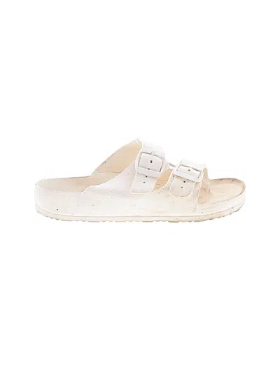 Pre-owned Unbranded Sandals In White