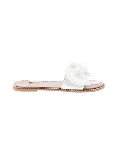 Pre-owned Unbranded Sandals In White