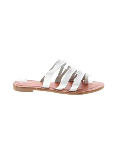 Pre-owned Unbranded Sandals In White