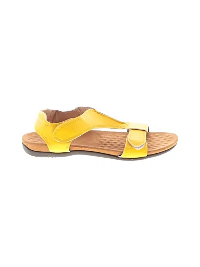 Pre-owned Unbranded Sandals In Yellow