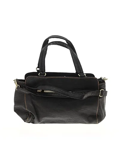 Pre-owned Unbranded Satchel In Black