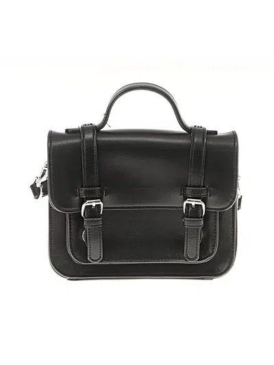 Pre-owned Unbranded Satchel In Black