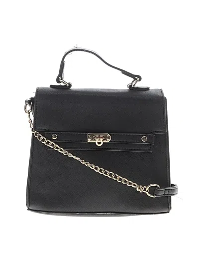 Pre-owned Unbranded Satchel In Black